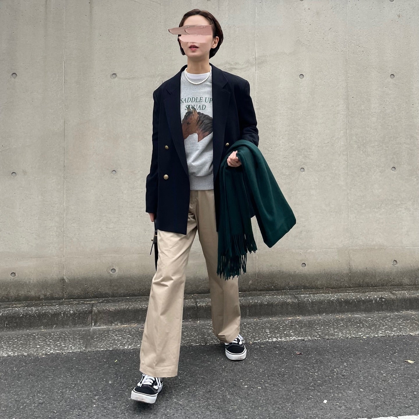 lalagom ホースプリントスウェット