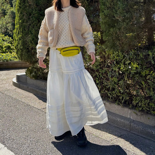 lalagom　コットンタックスカート
