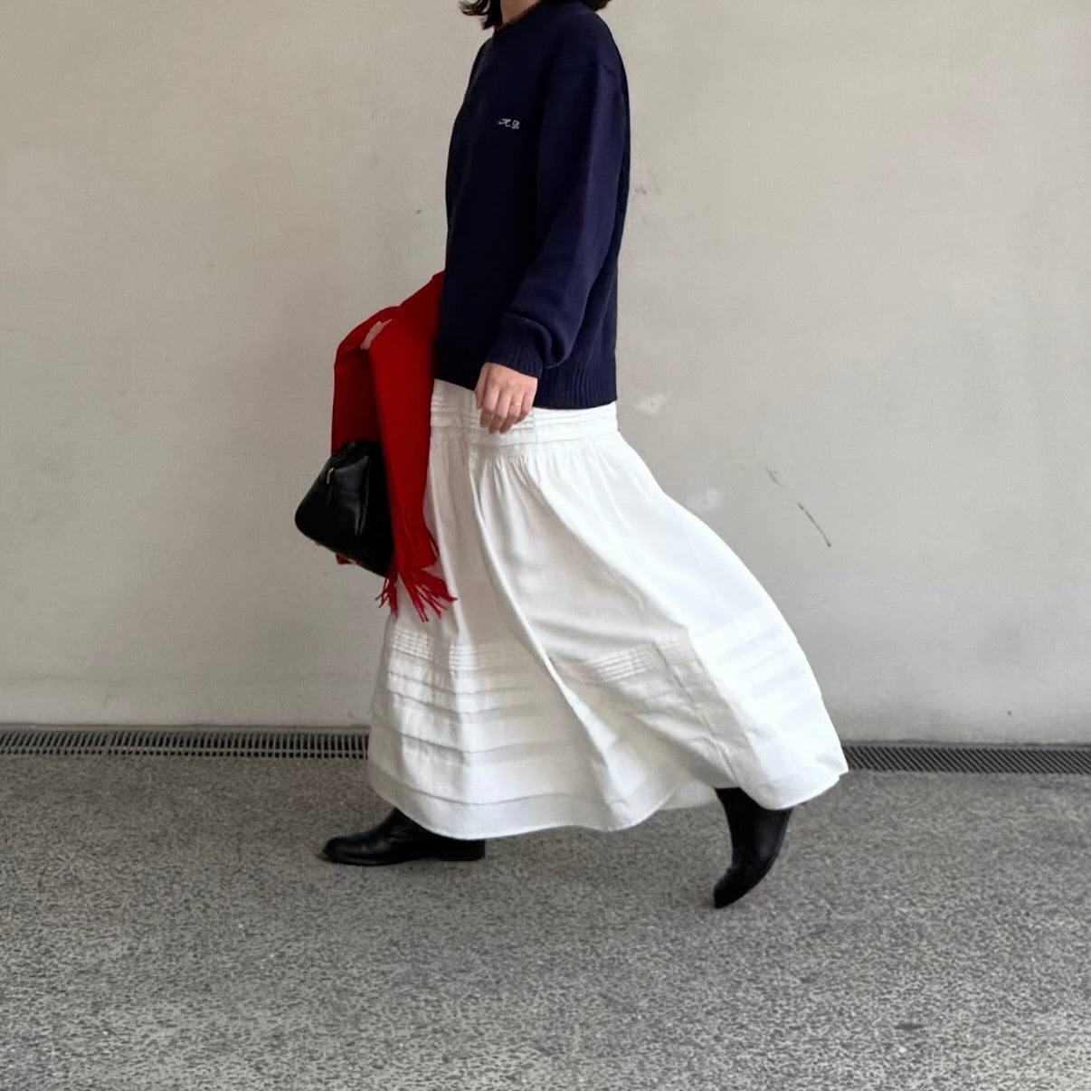 lalagom　コットンタックスカート