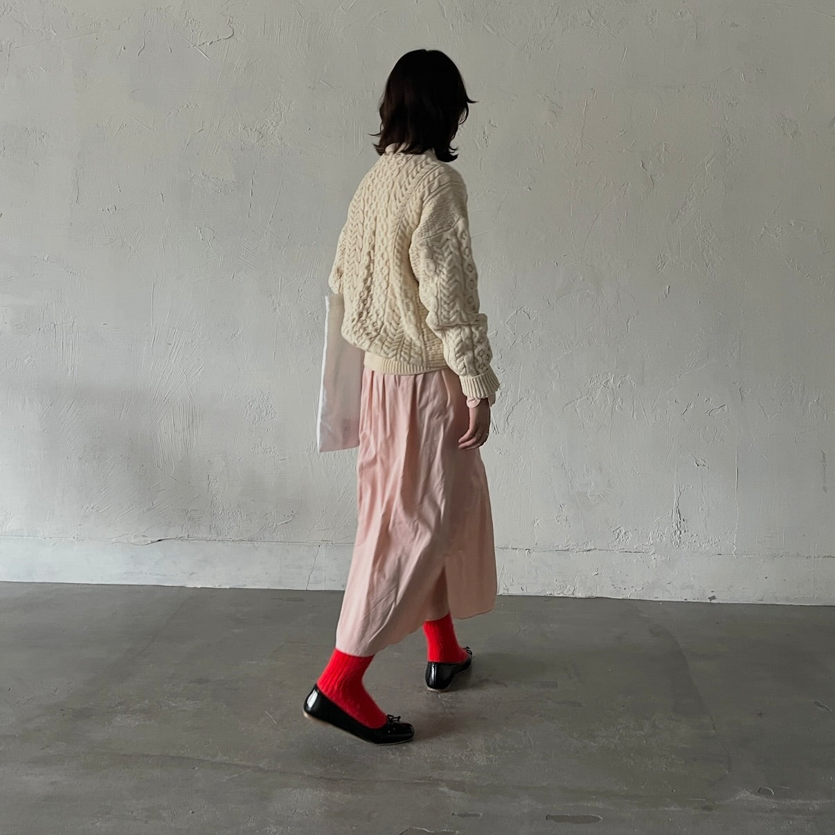 Aran Woollen Mills トラディショナル ローゲージニットセーター ユニセックス