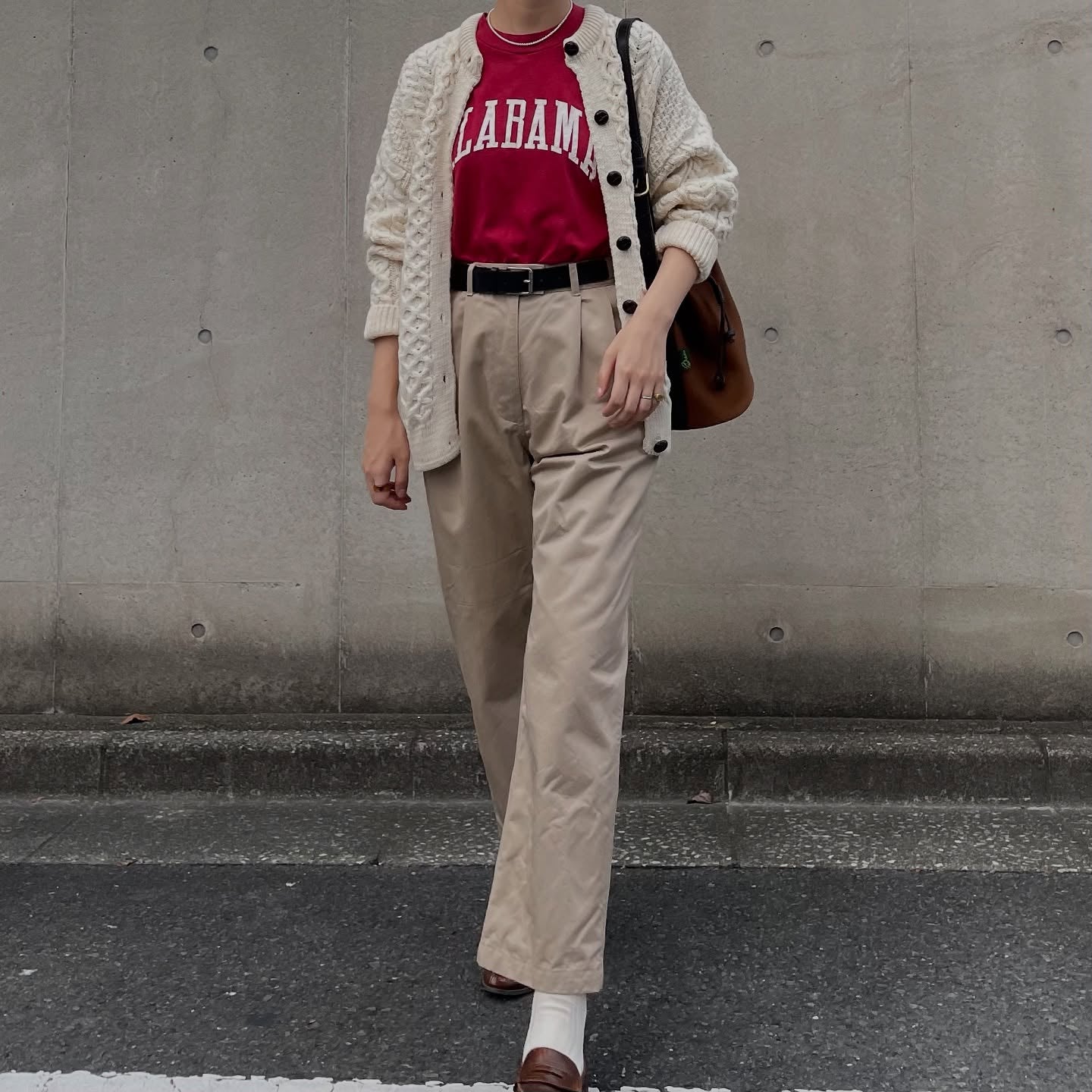 Aran Woollen Mills トラディショナル ローゲージニットカーディガン ユニセックス