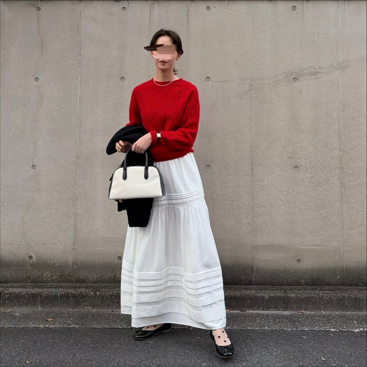 lalagom　コットンタックスカート