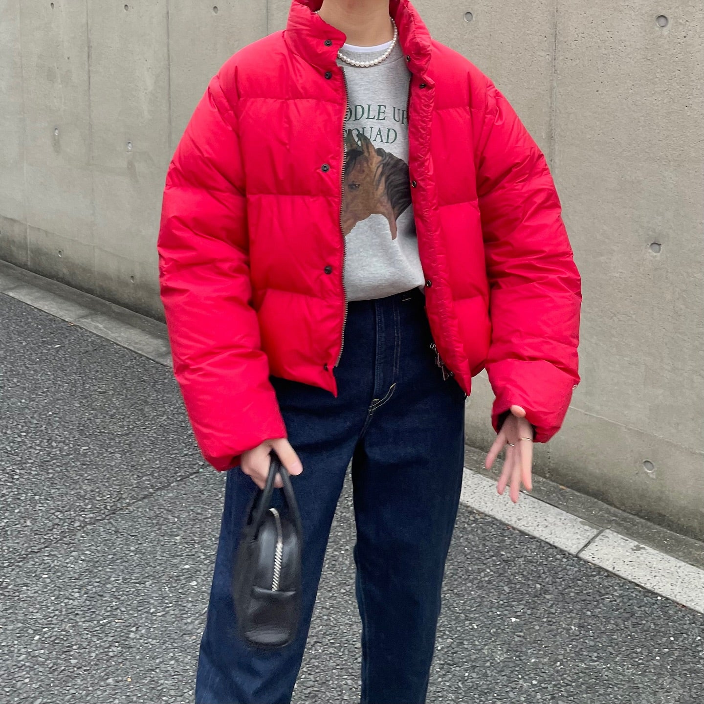 lalagom ホースプリントスウェット