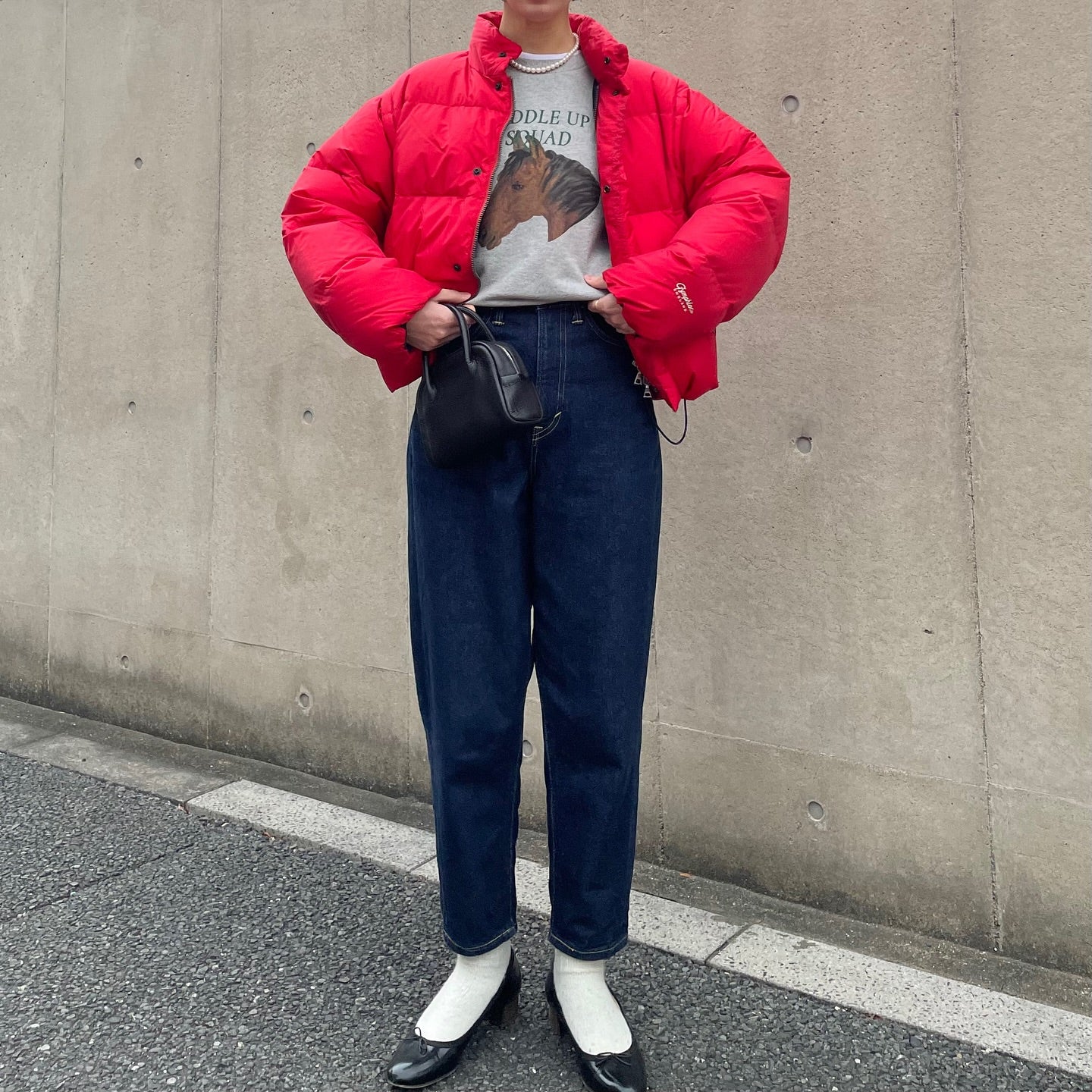 lalagom ホースプリントスウェット