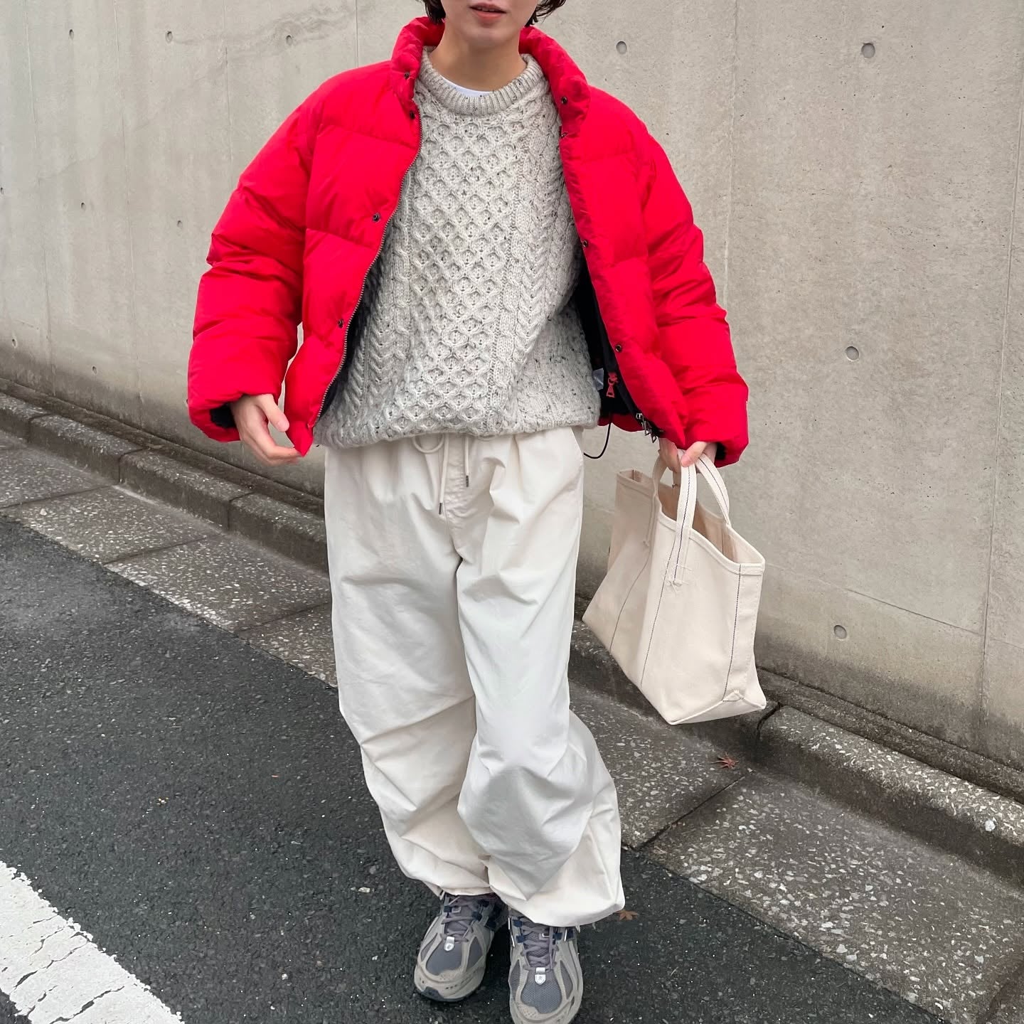 Aran Woollen Mills トラディショナル ローゲージニットセーター ユニセックス