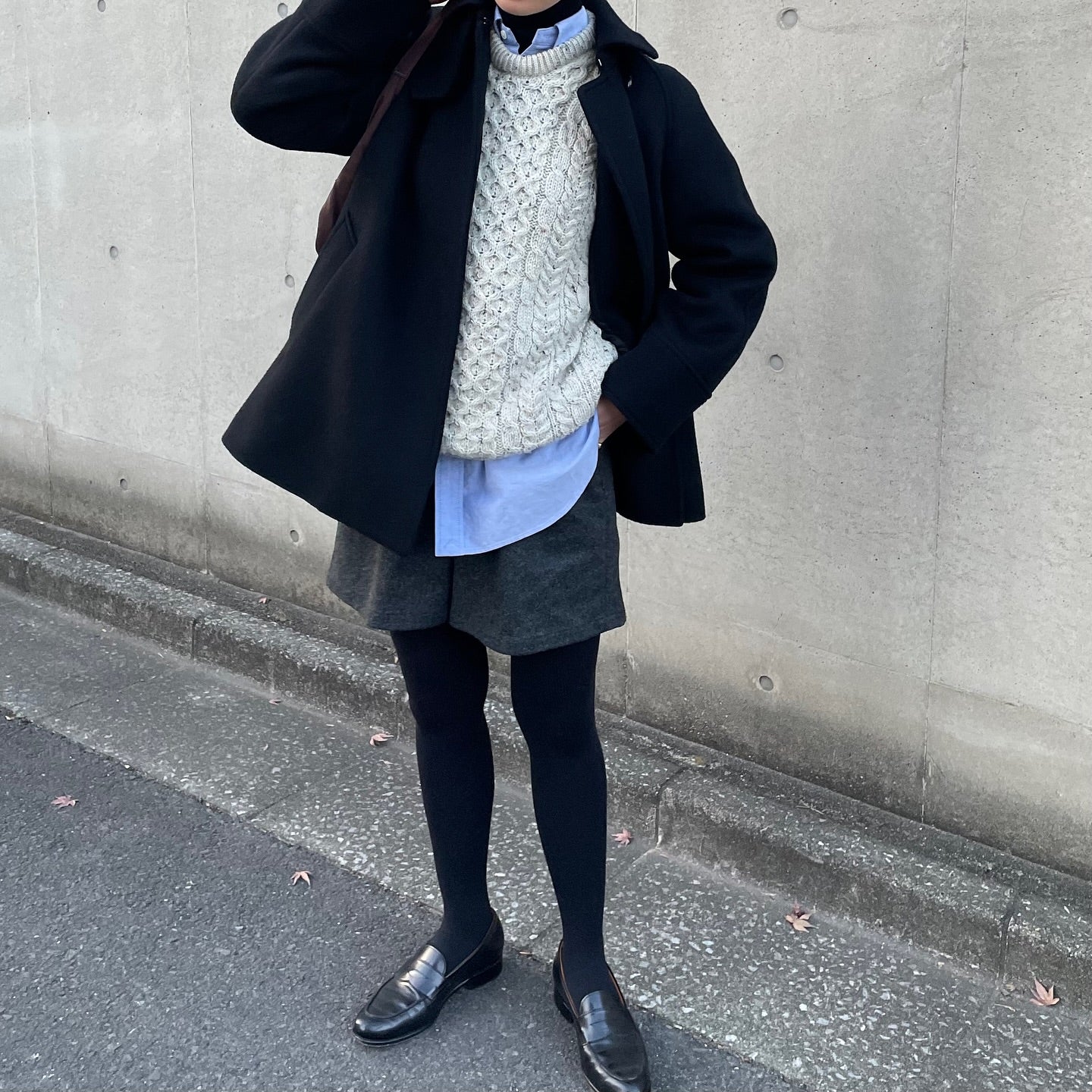 Aran Woollen Mills トラディショナル ローゲージニットセーター ユニセックス