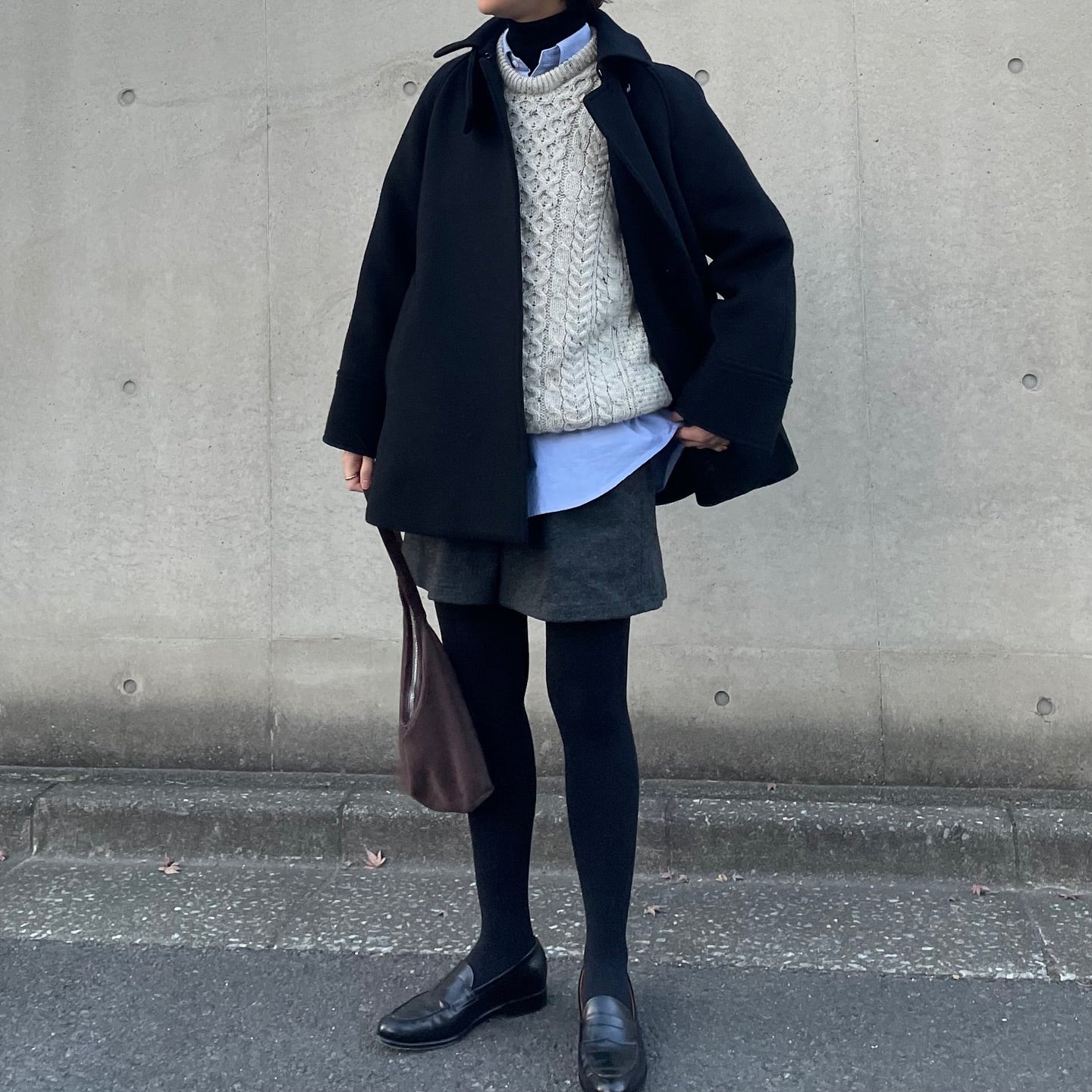 Aran Woollen Mills トラディショナル ローゲージニットセーター ユニセックス