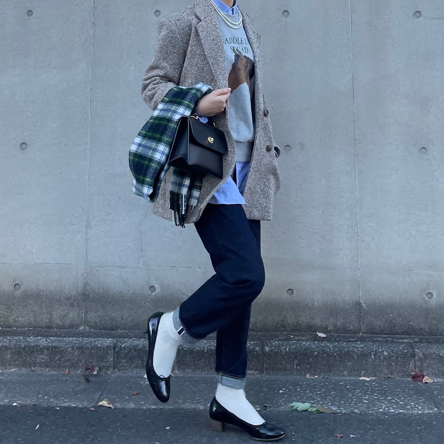 lalagom ホースプリントスウェット