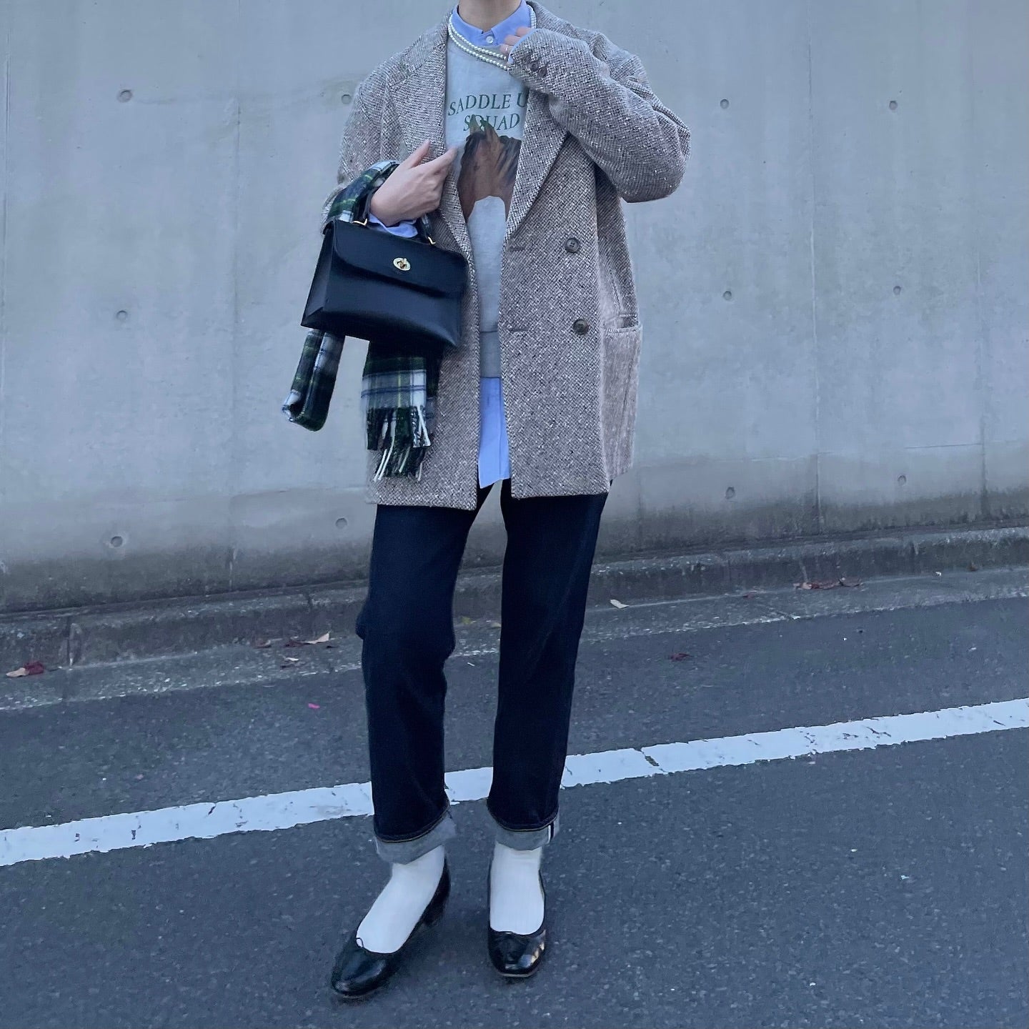 lalagom ホースプリントスウェット