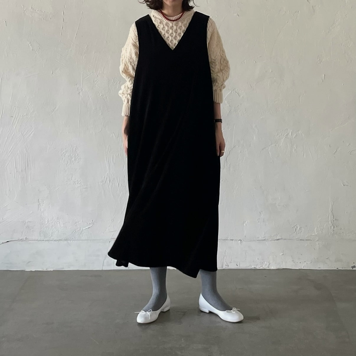 Aran Woollen Mills トラディショナル ローゲージニットセーター ユニセックス