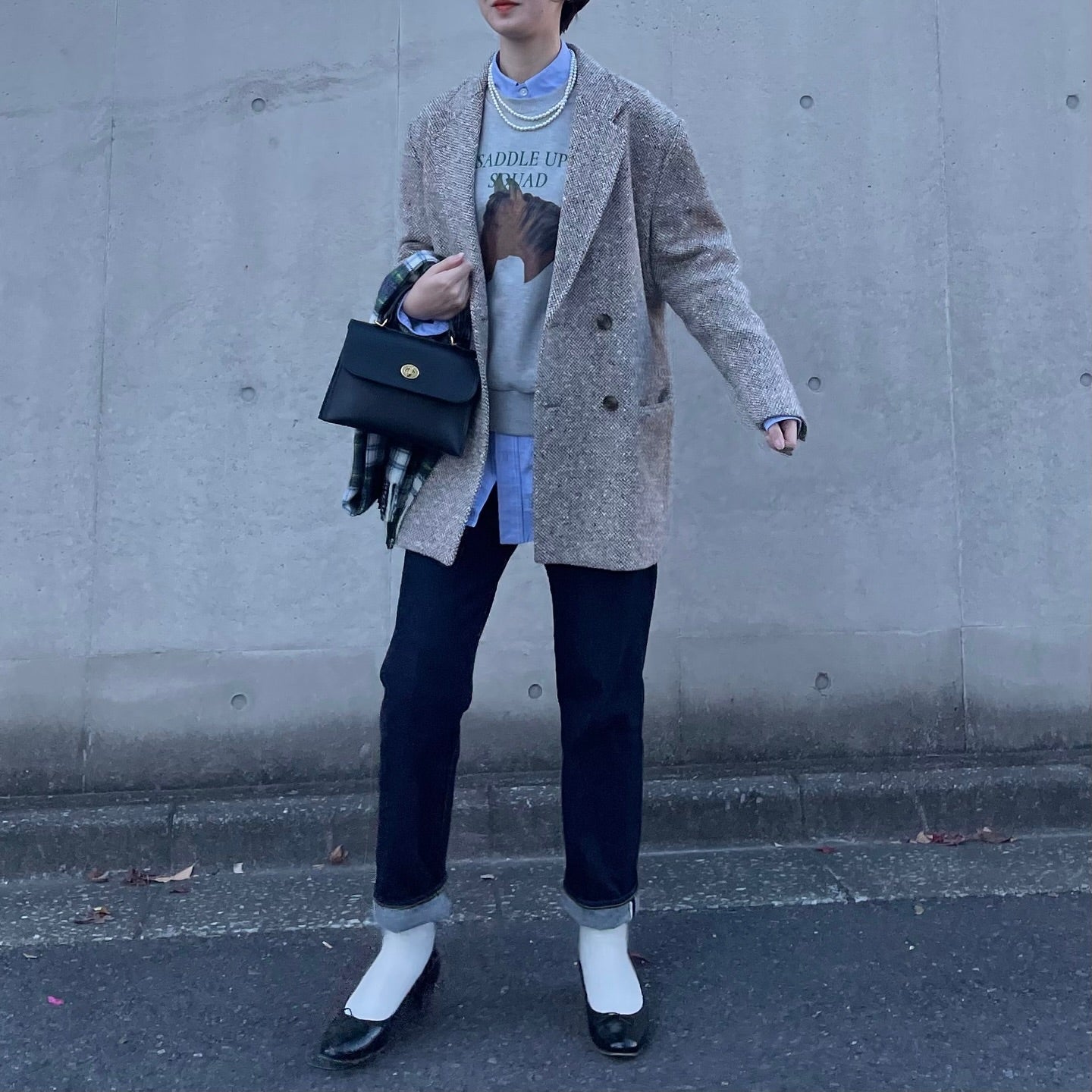 lalagom ホースプリントスウェット