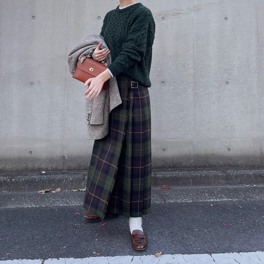 O'neil of Dublin キルトスカート ダブルベルトデリーカナン