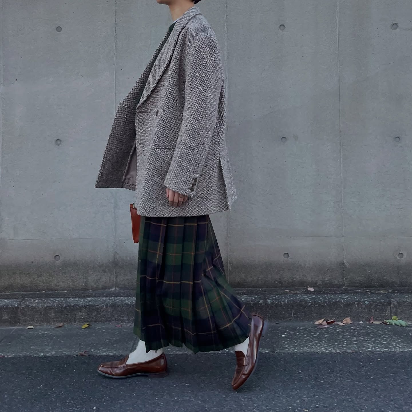 O'neil of Dublin キルトスカート ダブルベルトデリーカナン