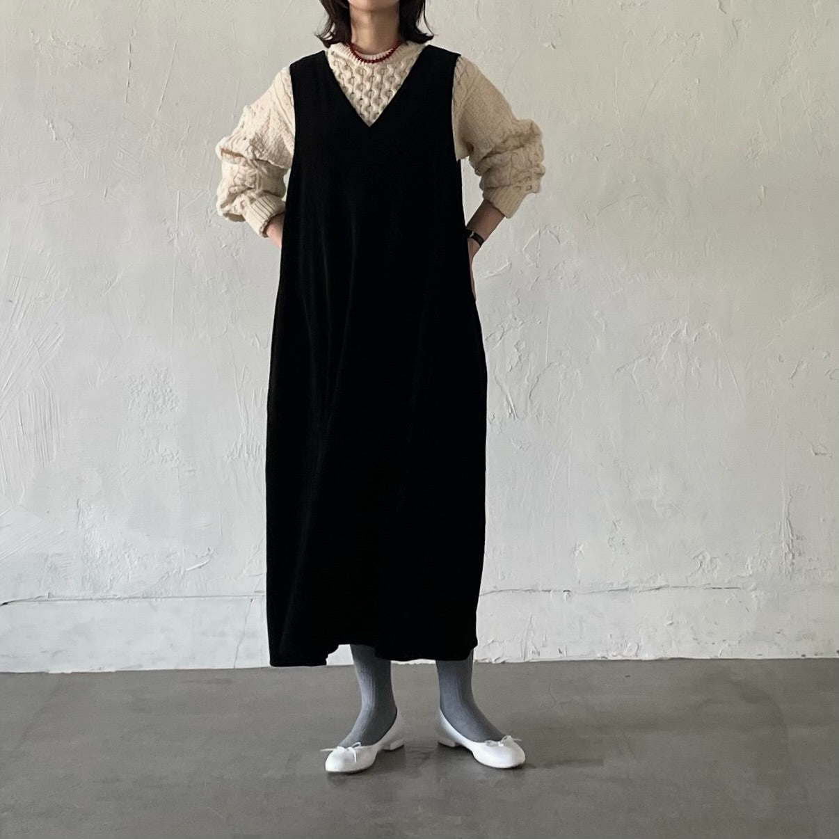 Aran Woollen Mills トラディショナル ローゲージニットセーター ユニセックス