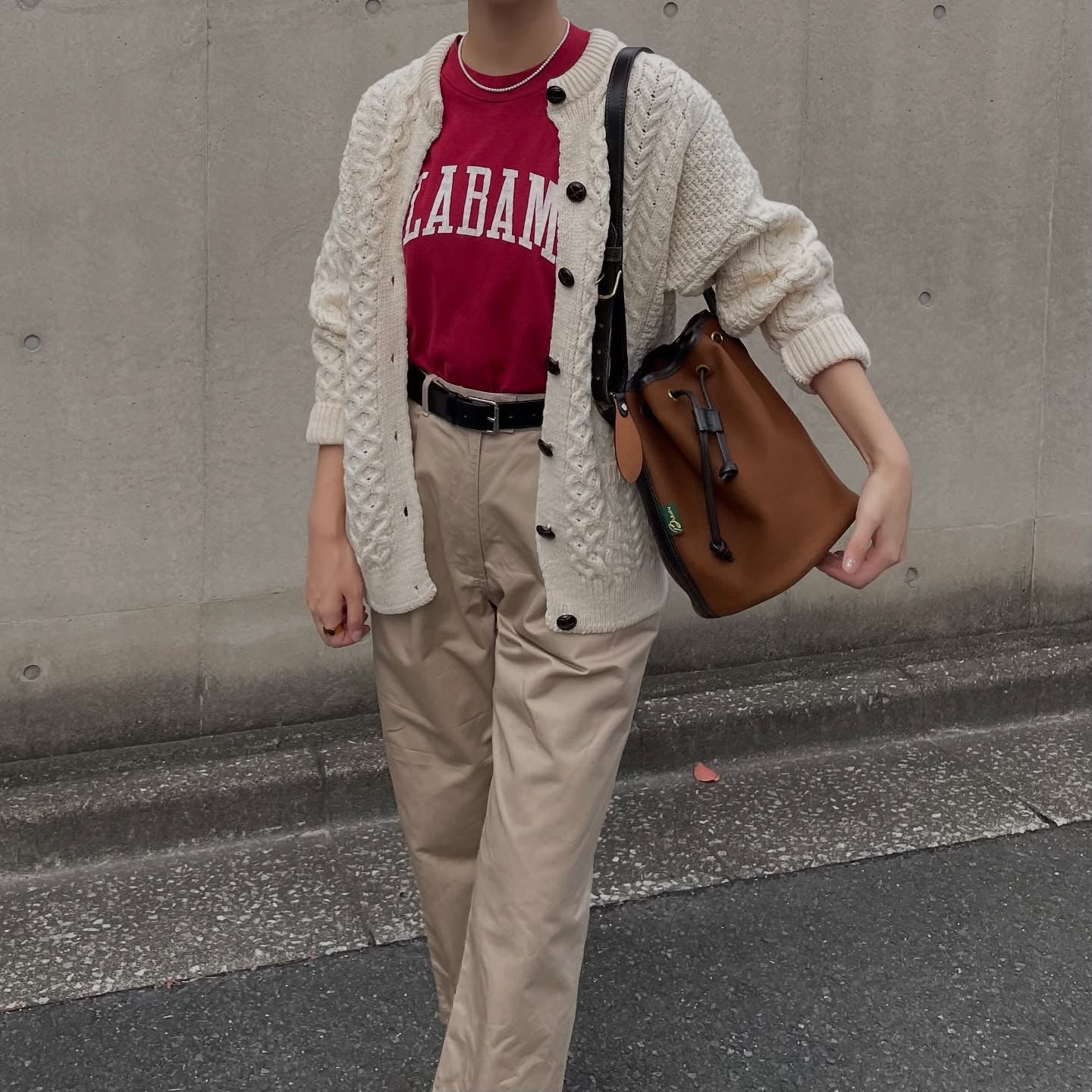 Aran Woollen Mills トラディショナル ローゲージニットカーディガン ユニセックス