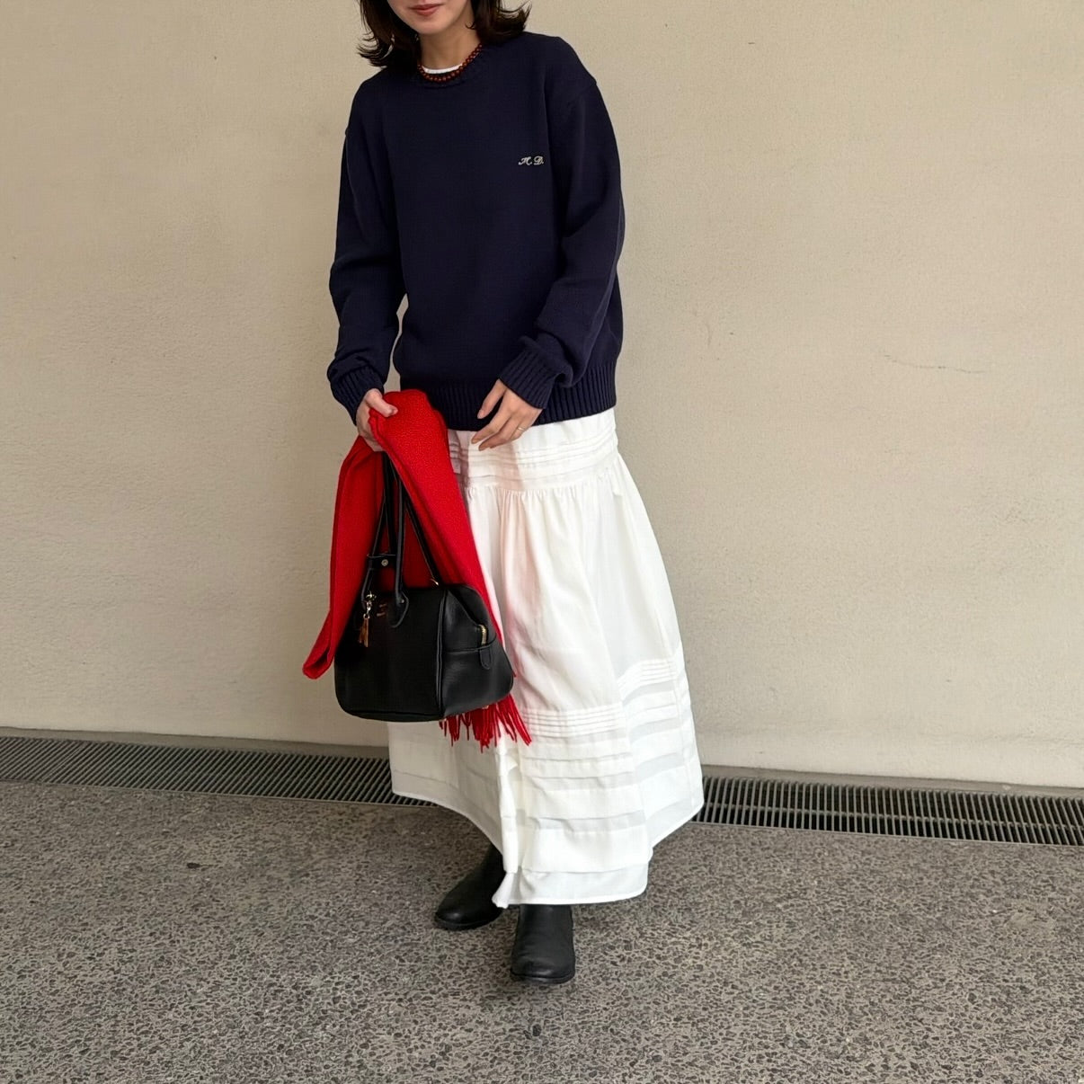 lalagom　コットンタックスカート