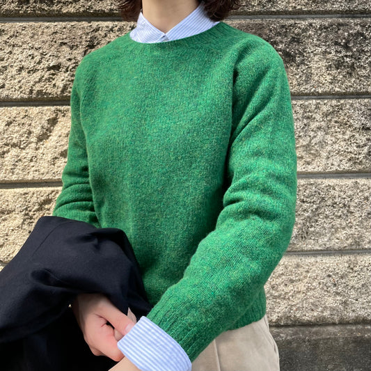 Harley of Scotland クルーネックセーター