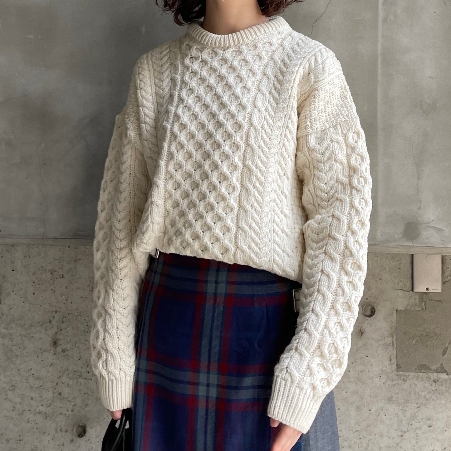 【プレオーダー】Aran Woollen Mills トラディショナル ローゲージニットセーター ユニセックス