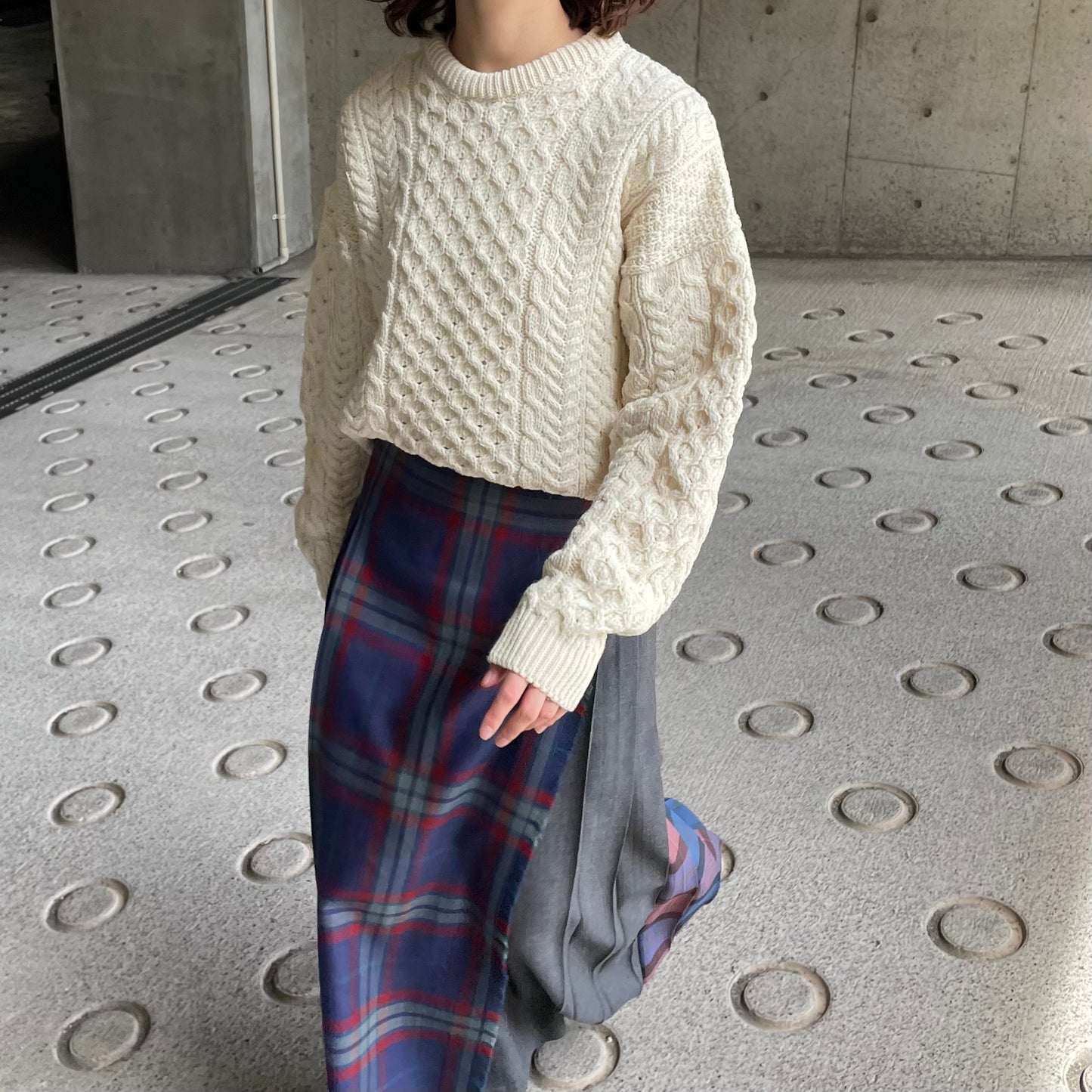 【プレオーダー】Aran Woollen Mills トラディショナル ローゲージニットセーター ユニセックス