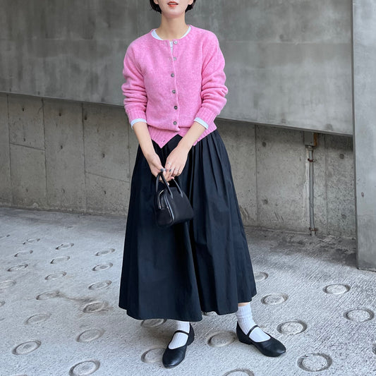 Harley of Scotland ハイボタンカーディガン